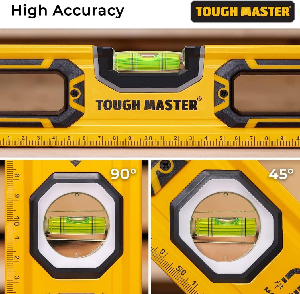 Vesilood Tough Master, 1200mm ja 600mm, 250mm, 3 tk цена и информация | Käsitööriistad | kaup24.ee