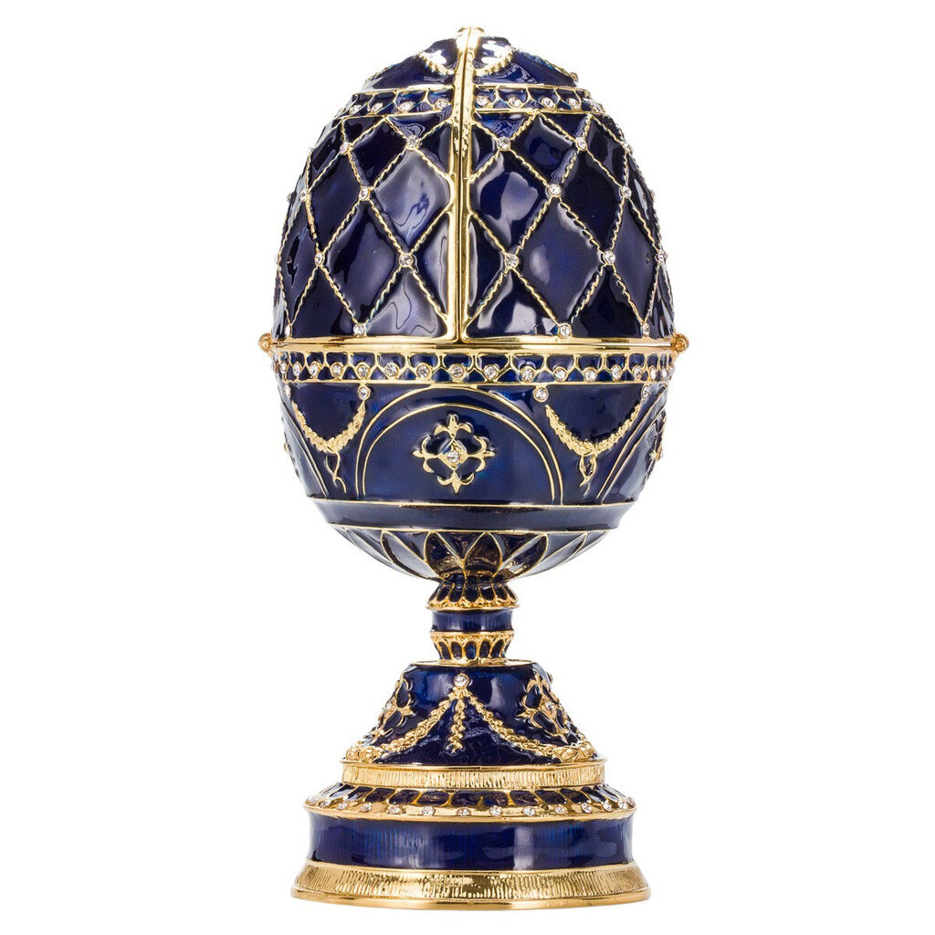Muusikaline Fabergé stiilis muna, lillekorviga ehtekarp hind ja info | Muud kingitused | kaup24.ee