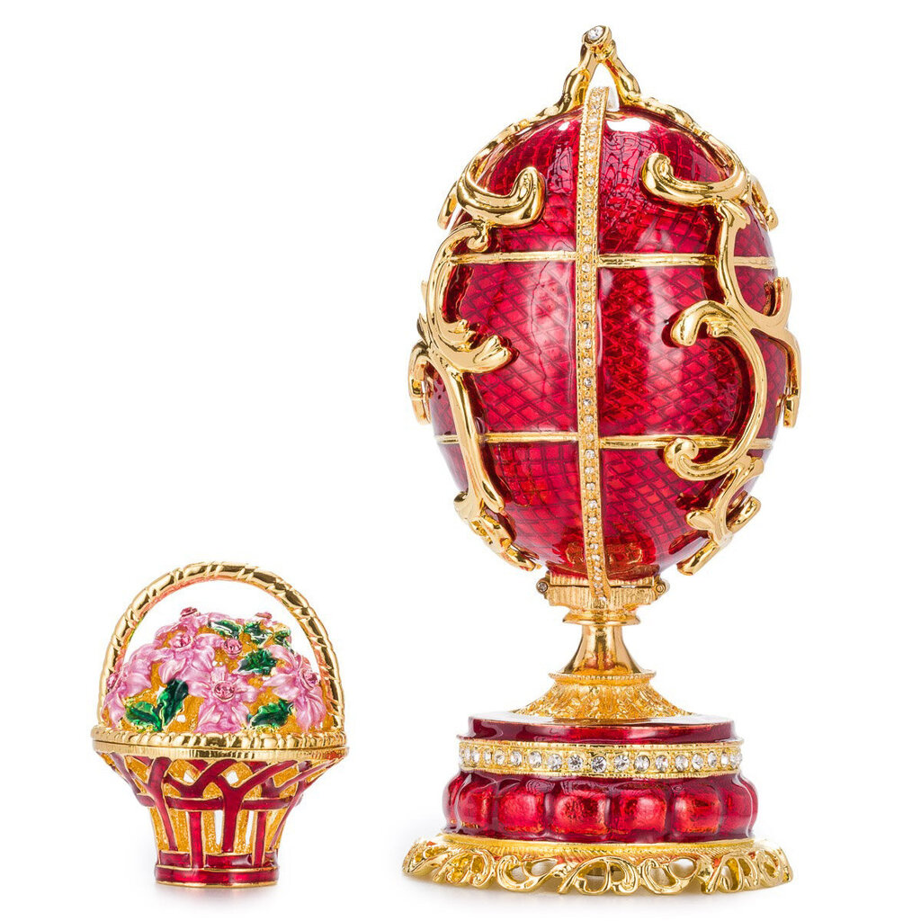 Muusikaline Fabergé stiilis muna Kevadlilled hind ja info | Muud kingitused | kaup24.ee