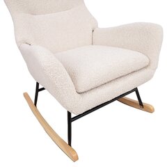 Кресло-качалка ROMY, бежевая цена и информация | Кресла в гостиную | kaup24.ee