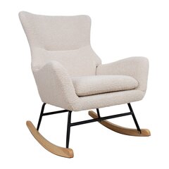 Кресло-качалка ROMY, бежевая цена и информация | Кресла в гостиную | kaup24.ee