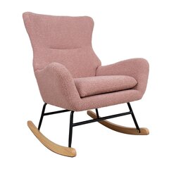 Кресло-качалка ROMY roosa цена и информация | Кресла в гостиную | kaup24.ee
