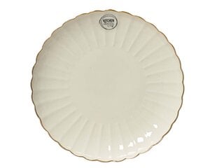 Тарелка SHELL D26.6 см, фарфор цена и информация | Посуда, тарелки, обеденные сервизы | kaup24.ee