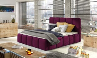 Кровать  Edvige, 140х200 см, фиолетовый цвет цена и информация | Кровати | kaup24.ee