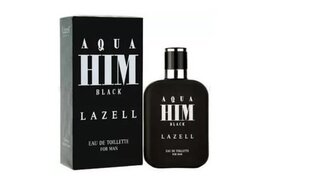 Tualettvesi Lazell Aqua Him Black For Men EDT meestele 100 ml цена и информация | Lazell Духи, косметика | kaup24.ee