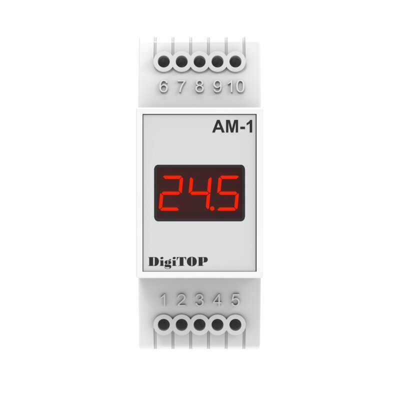 Digitaalne ampermeeter DigiTOP AM-1 цена и информация | Lülitid ja pistikupesad | kaup24.ee