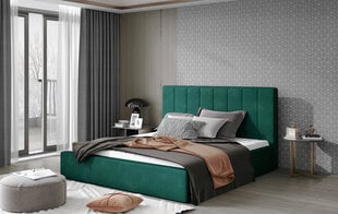 Кровать  Audrey, 160х200 см, зеленый цвет цена и информация | Кровати | kaup24.ee