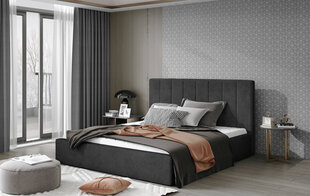 Кровать  Audrey, 160х200 см, серый цвет цена и информация | Кровати | kaup24.ee