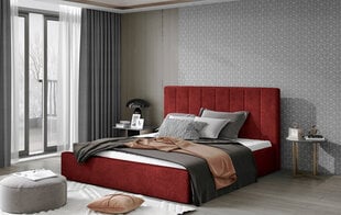 Кровать  Audrey, 160х200 см, красный цвет цена и информация | Кровати | kaup24.ee