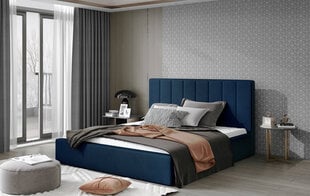 Кровать  Audrey, 140х200 см, синий цвет цена и информация | Кровати | kaup24.ee