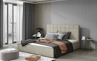 Кровать  Audrey, 140х200 см, бежевый цвет цена и информация | Кровати | kaup24.ee