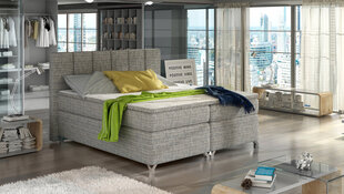 Кровать  Basilio, 160x200 см, серый цвет цена и информация | Кровати | kaup24.ee