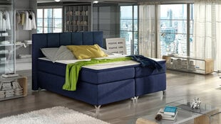 Кровать  Basilio, 160х200 см, синий цвет цена и информация | Кровати | kaup24.ee