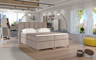 Кровать  Basilio, 140х200 см, бежевого цвета цена и информация | Кровати | kaup24.ee
