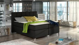Кровать  Basilio, 160x200 см, черный цвет цена и информация | Кровати | kaup24.ee