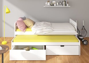Детская кровать ADRK Furniture Tomi 90x200 см, розовая цена и информация | Детские кровати | kaup24.ee