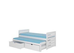 Детская кровать ADRK Furniture Tomi 90x200 см, белая цена и информация | Детские кровати | kaup24.ee