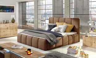 Кровать  Edvige, 160х200 см, коричневый цвет цена и информация | Кровати | kaup24.ee