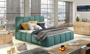Кровать  Edvige, 160х200 см, зеленый цвет цена и информация | Кровати | kaup24.ee
