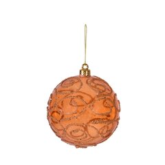 Jõuluehe Glitter Rose Gold, D10cm hind ja info | Jõulukaunistused | kaup24.ee