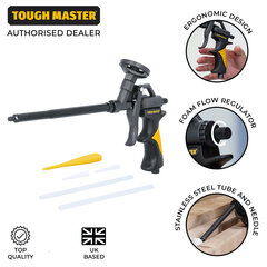 Профессиональный монтажный пистолет для пены Foam Gun Tough Master® цена и информация | Механические инструменты | kaup24.ee