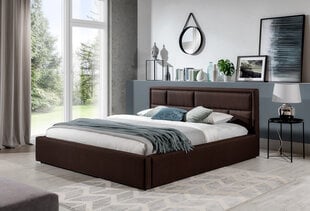 Кровать Latina, 160x200 см, коричневый цвет цена и информация | Кровати | kaup24.ee