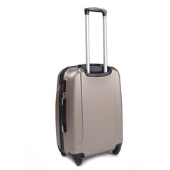 Большой чемодан Wings 310, светло-коричневый цена и информация | Чемоданы, дорожные сумки | kaup24.ee