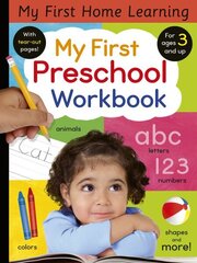 My First Preschool Workbook: Animals, colors, letters, numbers, shapes, and more! hind ja info | Väikelaste raamatud | kaup24.ee