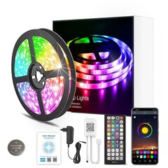 LED-riba 5m RGB 5050 Bluetooth Mobile'i programm цена и информация | Светодиодные ленты | kaup24.ee