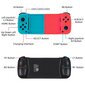 Nutitelefoni mängukontroller, Smartphone Gaming Controller BSP-D3 Red Blue цена и информация | Mängupuldid | kaup24.ee