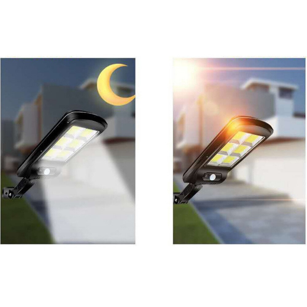 Tänavavalgusti Berimax SL601 päikesepaneeliga 120 LED BRM_1409055 hind ja info | Aia- ja õuevalgustid | kaup24.ee