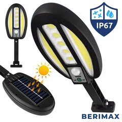 Tänavavalgusti Berimax SL95 päikesepaneeliga BRM_5907451345900 цена и информация | Уличное освещение | kaup24.ee