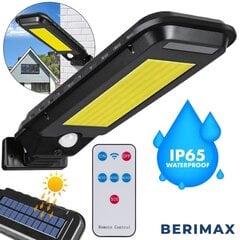 Tänavavalgusti Berimax SL100 koos päikesepaneeliga BRM_1409045 hind ja info | Aia- ja õuevalgustid | kaup24.ee