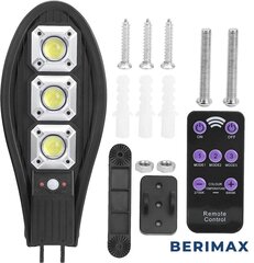 Tänavavalgusti koos päikesepaneeli ja juhtpaneeliga Berimax SL63T BRM_1409049 hind ja info | Aia- ja õuevalgustid | kaup24.ee
