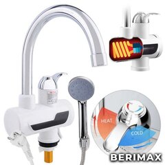Elektriline dušisegisti Berimax Instant Digital Pro 5 (ühendus allapoole) BRM_1804005B цена и информация | Водонагреватели | kaup24.ee