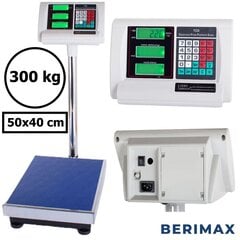 Platvormkaal Berimax 3001BM (300 kg, 50x40) BRM_0105305 цена и информация | Промышленные весы | kaup24.ee