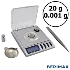 Laboratoorne kaal Berimax 2301 20-0,001 g BRM_0109301 цена и информация | Кухонные весы | kaup24.ee