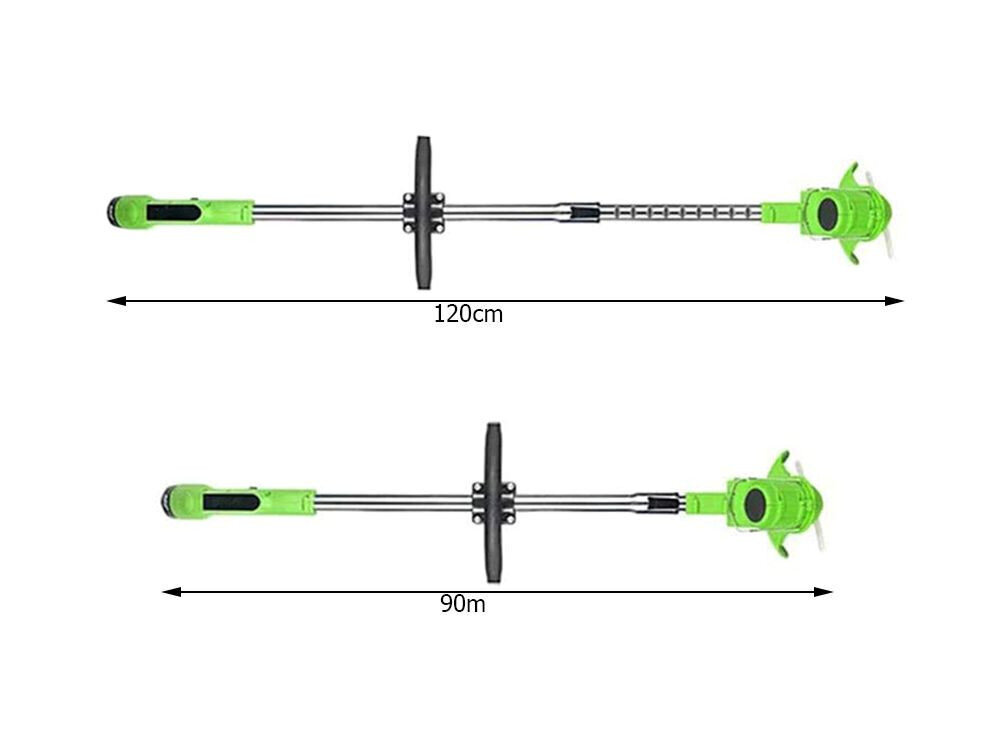 Trimmer koos tarvikutega Berimax VE1 + aku BRM_5907451348543 hind ja info | Murutrimmerid | kaup24.ee