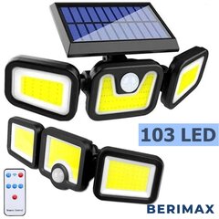 Päikesevalgusti Berimax SL100 BRM_5907451344156 цена и информация | Уличное освещение | kaup24.ee