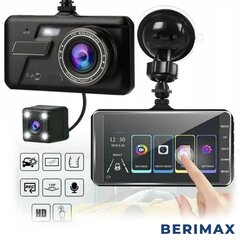 Видеорегистратор P05K+ с камерой заднего вида BRM_5904653724014 цена и информация | Видеорегистраторы | kaup24.ee