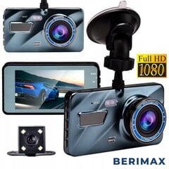 Videosalvesti Berimax P05K koos tahavaatekaameraga BRM_5904653720559 цена и информация | Видеорегистраторы | kaup24.ee