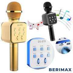 Микрофон BERIMAX с эффектами DS878 BRM_0508021YL цена и информация | Развивающие игрушки и игры | kaup24.ee