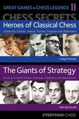 Great Games by Chess Legends, Volume 2 hind ja info | Tervislik eluviis ja toitumine | kaup24.ee