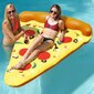 Täispuhutav matrats "Pizza" 170 x 140 cm hind ja info | Täispuhutavad madratsid ja mööbel | kaup24.ee
