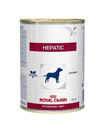 Royal Canin maksaprobleemidega Dog hepatic, 420 g hind ja info | Konservid koertele | kaup24.ee