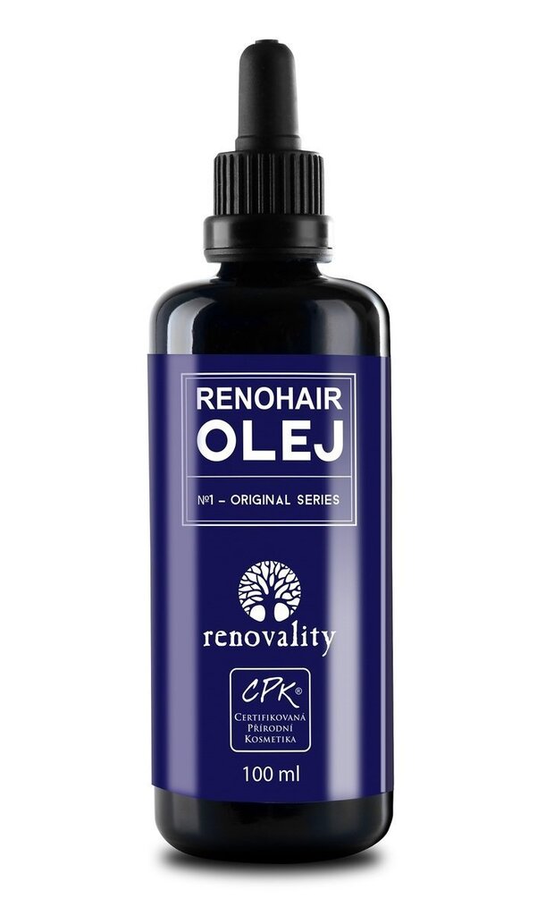 Regeneratiivne juukseõli Renovality Renohair 100 ml цена и информация | Maskid, õlid, seerumid | kaup24.ee