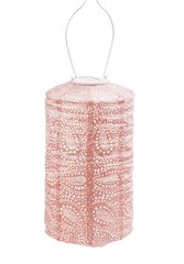 Päikesepaneeliga aiavalgusti Lumiz Cylinder18 Paisley, roosa цена и информация | Уличное освещение | kaup24.ee