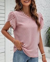 Женская блузка Fcsonu, розовая цена и информация | Женские блузки, рубашки | kaup24.ee