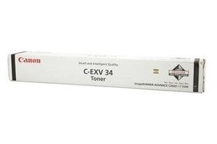 Картридж для лазерного принтера Canon CEXV34, черный цена и информация | Картриджи и тонеры | kaup24.ee