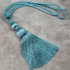 Декоративная верёвка Изабель, длина 60 см, мятный цена и информация | Принадлежности для изготовления украшений, бисероплетения | kaup24.ee